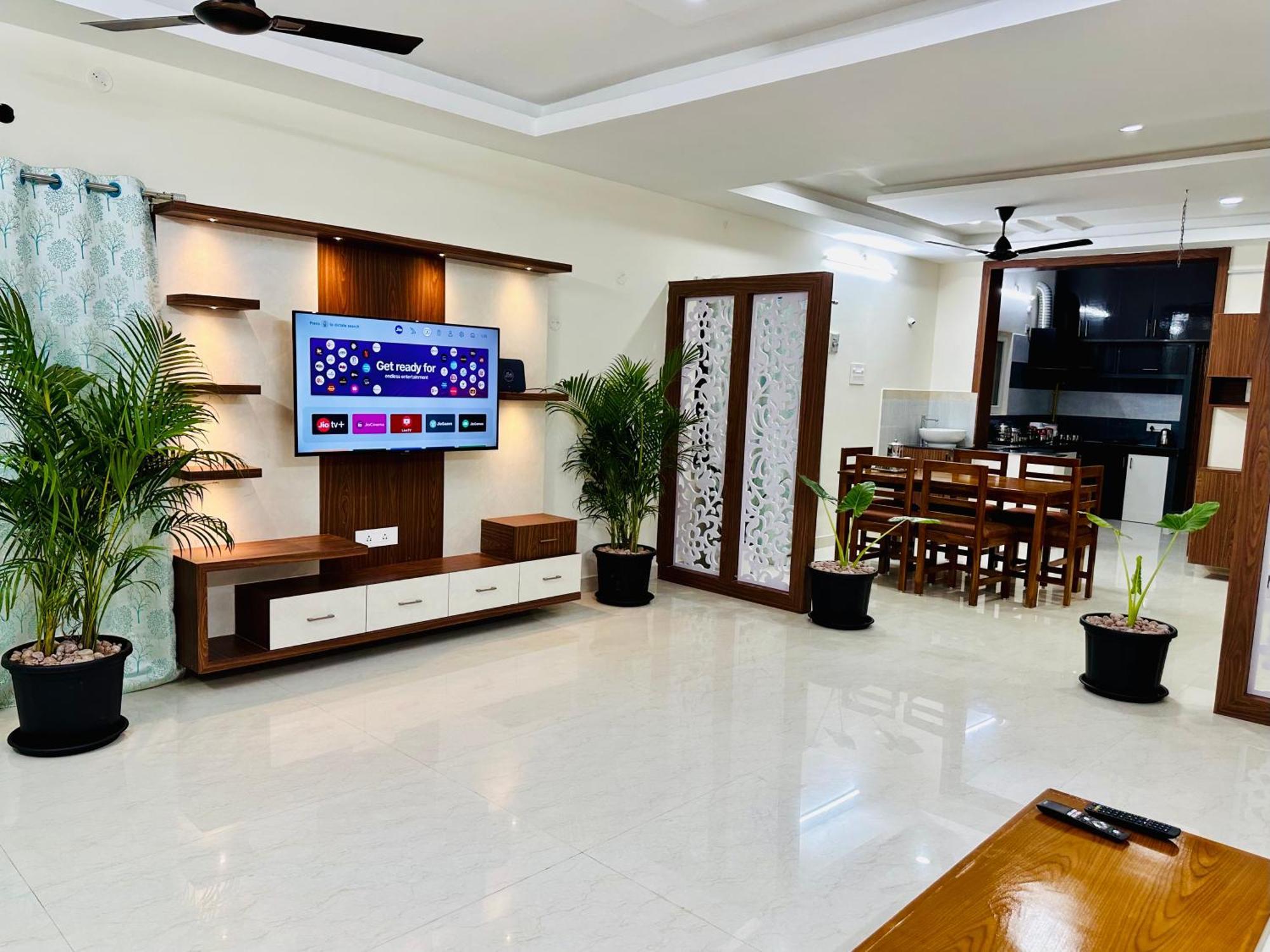 Truelife - 3Bhk Family Suites - Ps4 Pure Veg Restaurant On The Way To Balaji Temple - 2500 Sft Large Signature Apartment - Modular Kitchen - Super Fast Wifi, Smart Tv, 250 Jio Channels - Parking - Easy Access To All Temples - Top Service With Lots Of Тірупаті Екстер'єр фото
